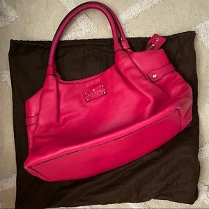 Kate Spade - Hot Pink Leather Purse